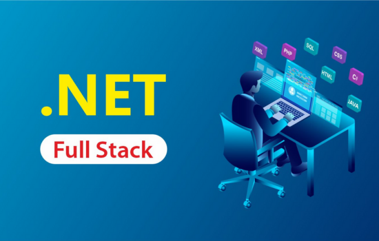 Full-Stack .NET Development course at CSDT Center, covering front-end and back-end web application development.